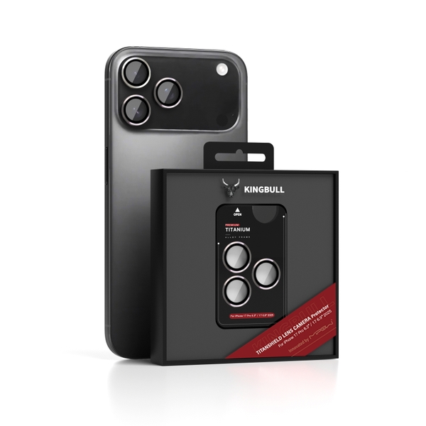 Dán Lens Camera Mipow Kingbull Titanshield iPhone 17 Pro 6.3inch / 17 Pro Max 6.9inch 2025