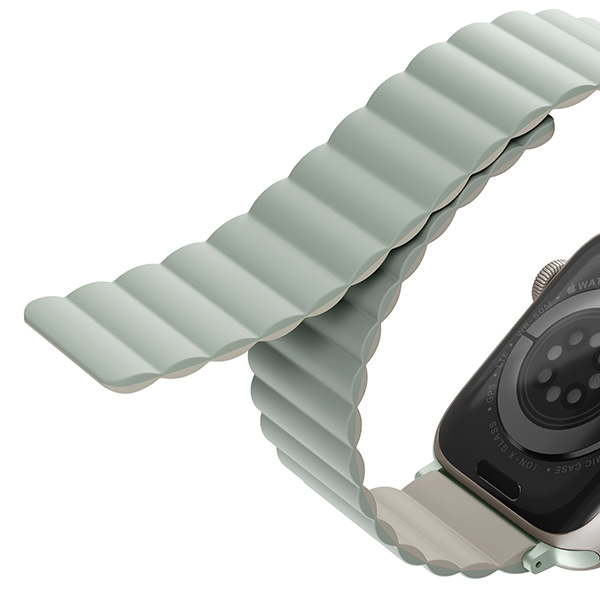 Dây đeo UNIQ Revix Reversible Magnetic Silicone Strap (38/40/41mm) For Apple Watch 1~7/ SE