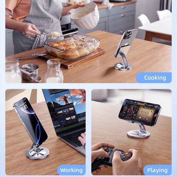 Giá Đỡ Cao Cấp INNOSTYLE Xoay 360 Flexview Aluminum Rotating Stand AS-S1