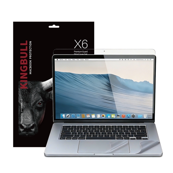 Miếng Bảo Vệ MIPOW KINGBULL MACSHIELD 3M 6 in 1 Skin Protector Cho Macbook Air 13.6