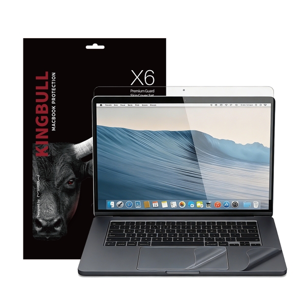 Miếng Bảo Vệ MIPOW KINGBULL MACSHIELD 3M 6 in 1 Skin Protector Cho Macbook Air 13.6