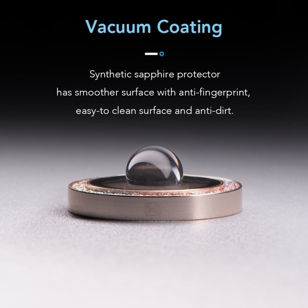 Miếng dán bảo vệ camera HODA Sapphire cho iPhone 17 Pro và 17 Pro Max