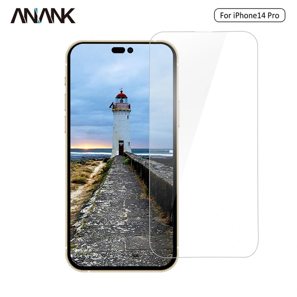 Miếng dán cường lực ANANK 3D Curved Clear Trong Suốt cho iPhone 14 Series