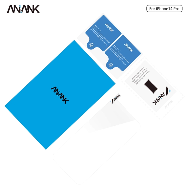Miếng dán cường lực ANANK 3D Curved Clear Trong Suốt cho iPhone 14 Series