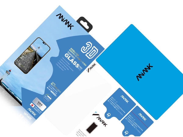 Miếng dán cường lực ANANK 3D Curved Clear Trong Suốt cho iPhone 14 Series
