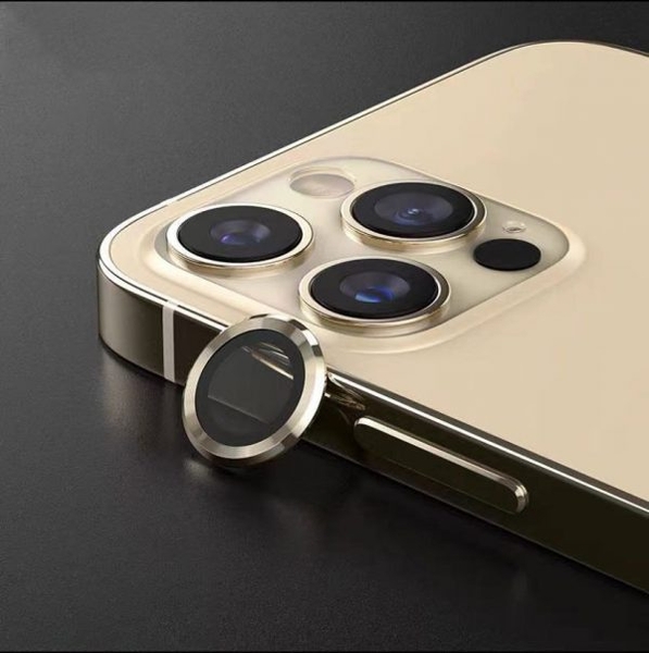 MIẾNG DÁN CƯỜNG LỰC CHỐNG VA ĐẬP CAMERA MIPOW GLASS ALUMIUM TRONG SUỐT VIỀN MÀU IPHONE 12 PRO