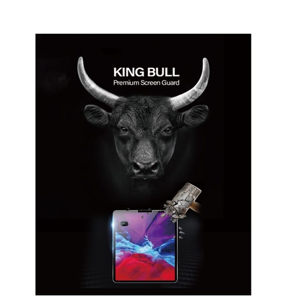 Miếng dán cường lực MIPOW KINGBULL PREMIUM HD (2.7D) cho iPad Pro 12.9 inch (2018-2021)