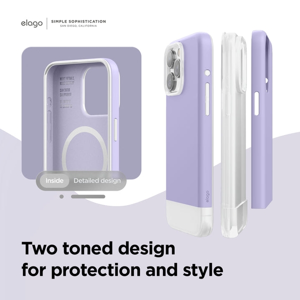 Ốp lưng ELAGO Magnetic Glide Case iPhone 15 Pro