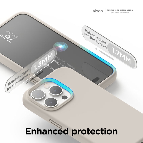 Ốp lưng ELAGO Silicone Case iPhone 15 Pro