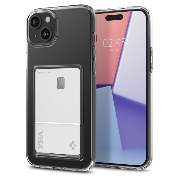 Ốp Lưng iPhone 15 PLUS SPIGEN Crystal Slot Dual