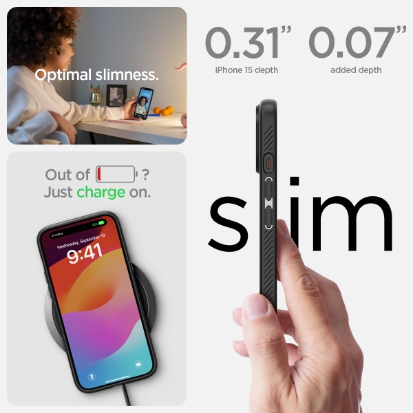 Ốp Lưng iPhone 15 PLUS SPIGEN Liquid Air