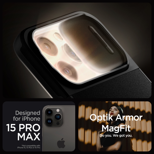 Ốp Lưng iPhone 15 PRO MAX SPIGEN Optik Armor