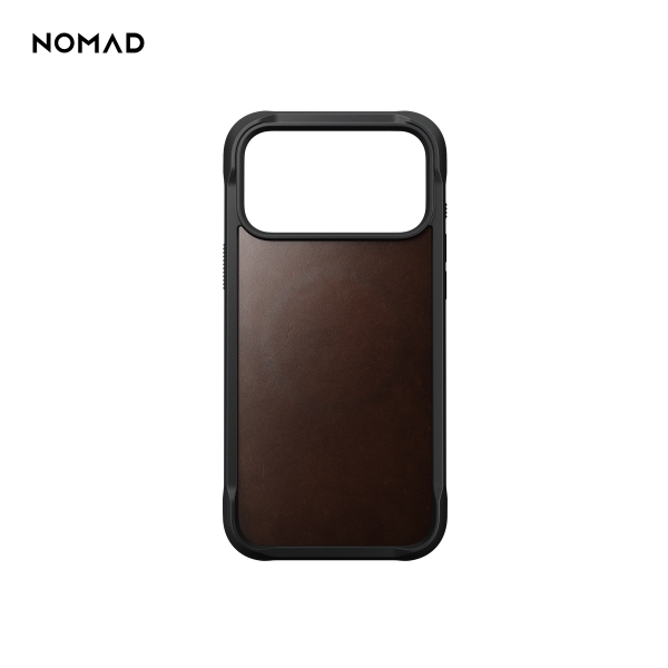 Ốp lưng NOMAD iPhone 18 Pro Max Rugged Leather Horween
