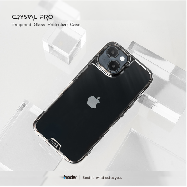 Ốp lưng Crystal Pro HODA cho iPhone 14 Plus