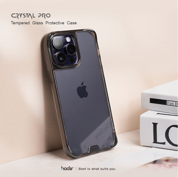 Ốp lưng Crystal Pro HODA cho iPhone 14 Pro