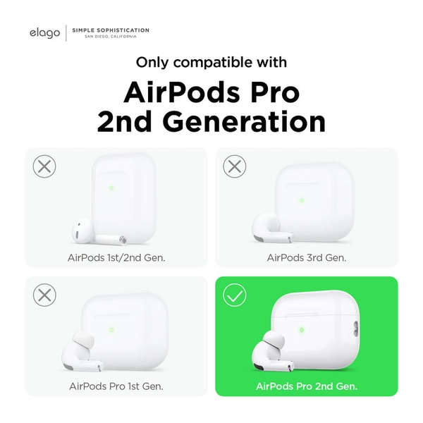 Ốp lưng ELAGO Clear Hang Case AirPods Pro 2