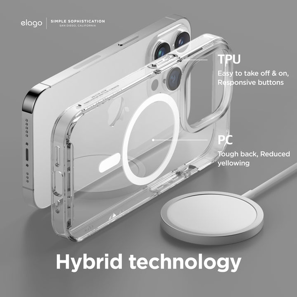 Ốp lưng ELAGO Hybrid Case iPhone 14 Pro Có Magsafe