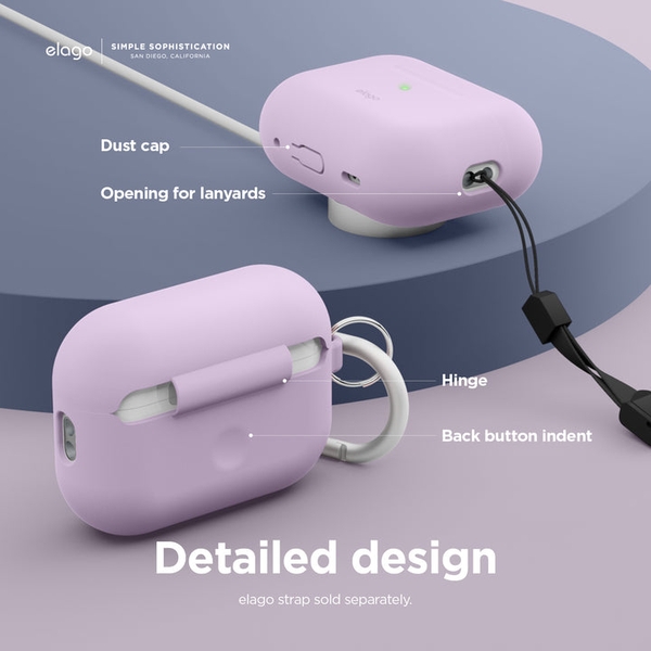 Ốp lưng ELAGO Silicone Hang Case AirPods Pro 2