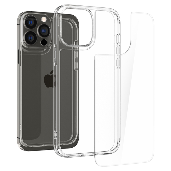 Ốp lưng Spigen iPhone 13 Pro Max Quartz.H Crystal Clear