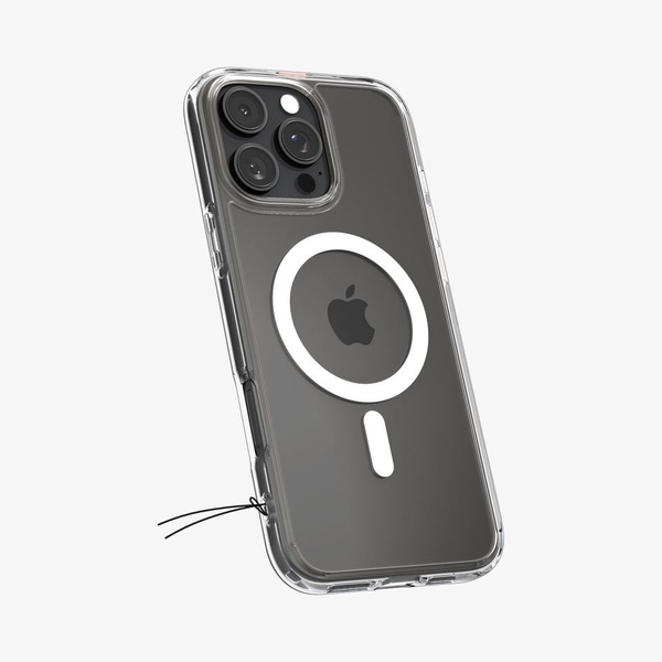 Ốp Lưng iPhone 16 PRO MAX SPIGEN Crystal Hybrid Magfit White