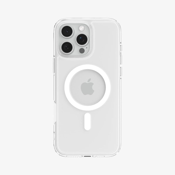 Ốp Lưng iPhone 16 PRO MAX SPIGEN Crystal Hybrid Magfit White