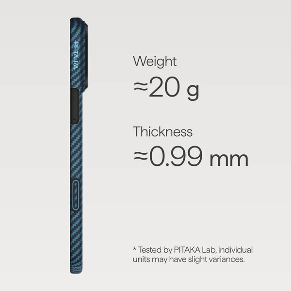 Ốp lưng iPhone 17 Pro Max PITAKA Ultra-Slim (with PitaTap)