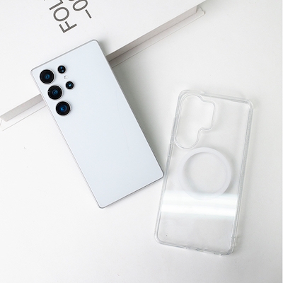 Ốp Lưng Magsafe MIPOW QI2 Samsung Galaxy S26 Ultra Tempered Transparent (BAYER GERMANY) – MGCS26