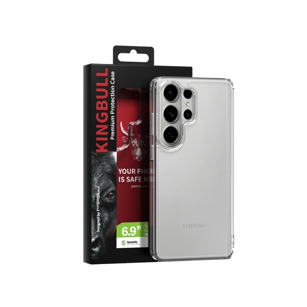 Ốp Lưng Magsafe MIPOW Samsung Galaxy S26 Ultra Tempered Transparent (BAYER GERMANY) – PS26