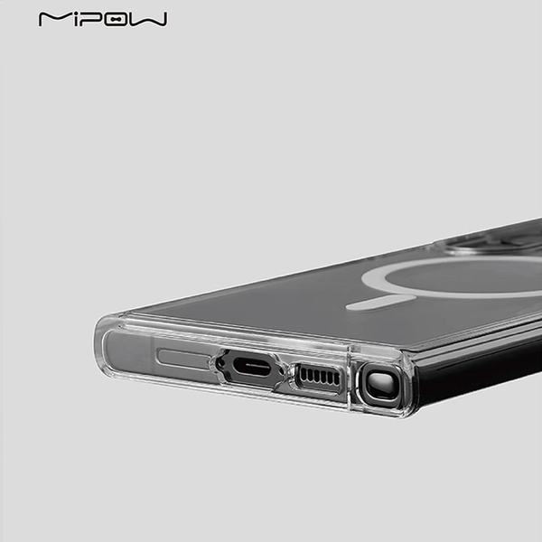 Ốp Lưng MIPOW Samsung Galaxy S25 Ultra 6.9 inch Tempered Trasparent Magsafe MGCS25