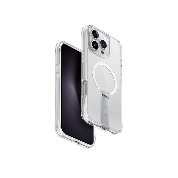 Ốp lưng UNIQ HYBRID iPhone 16 Pro Magnetic ELEVA With Vertical Stand
