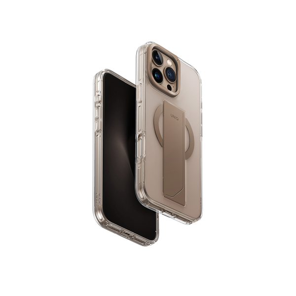 Ốp lưng UNIQ HYBRID iPhone 16 Pro Magnetic HELDRO MAX With Camera Stand