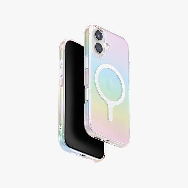 Ốp lưng UNIQ HYBRID iPhone 17 Magclick Charging IRIDESCIA