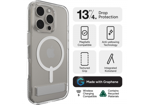 Ốp lưng ZAGG Crystal Palace Snap KS cho iPhone 16 Pro Max có Magsafe