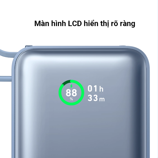 Pin Dự Phòng Anker Nano 10000 30W (Built-In USB-C Connector) - A1259