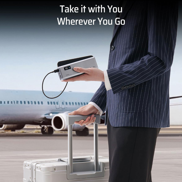 Pin dự phòng Cuktech 15 Power Bank 20.000mAh 150W - PB200P