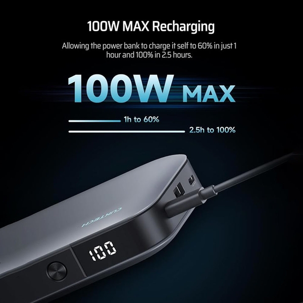 Pin dự phòng Cuktech 25.000mAh 210W  – PB250