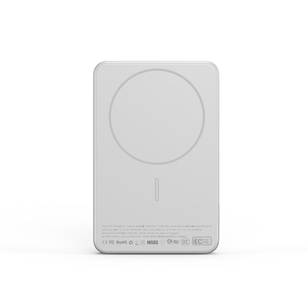 Pin dự phòng không dây MAZER 10000 Qi2 15W MagAir20 (Chứng Nhận CCC)