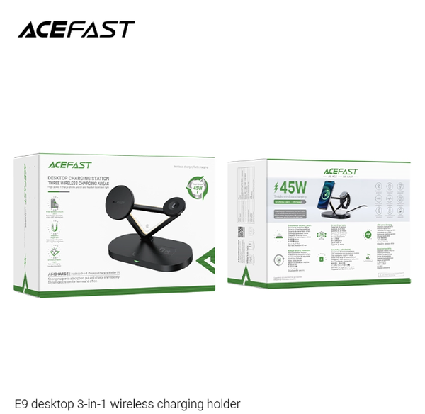 Giá đỡ sạc không dây để bàn 3 in 1 ACEFAST - E9