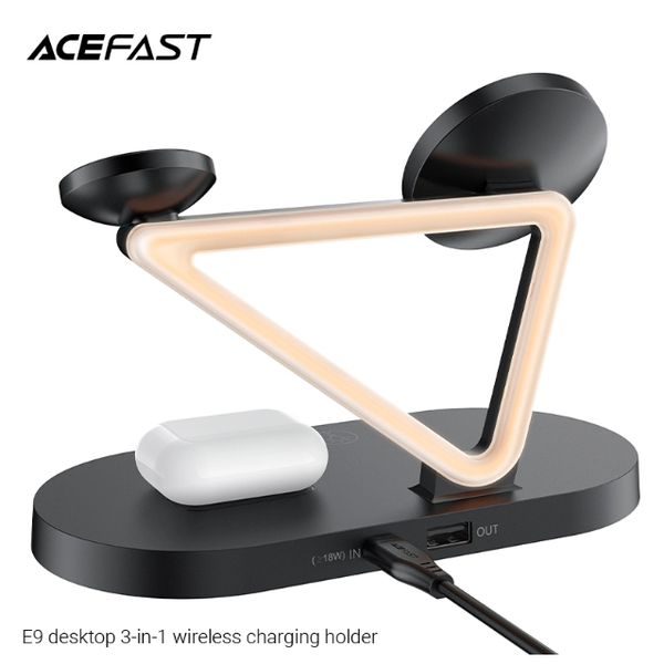 Giá đỡ sạc không dây để bàn 3 in 1 ACEFAST - E9