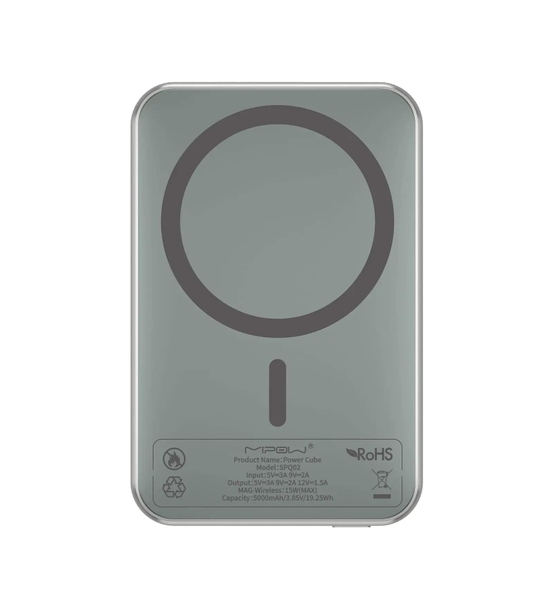 SẠC DỰ PHÒNG MAGSAFE MIPOW MAGLINK SLIM 5000 MAH – SPQ02