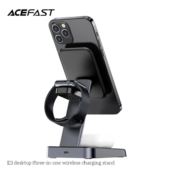 Giá đỡ sạc nhanh không dây ACEFAST 3 in 1 - E3