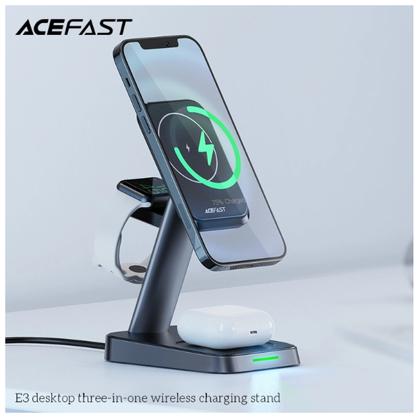Giá đỡ sạc nhanh không dây ACEFAST 3 in 1 - E3