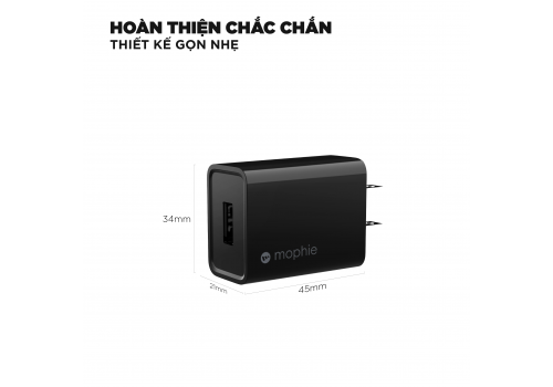 Sạc Mophie 10W 1 USB-A