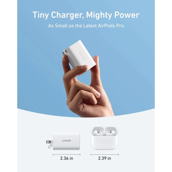 SẠC NHANH 1 CỔNG ANKER 100W (Kèm Cáp C To C 1.8m) - B2679