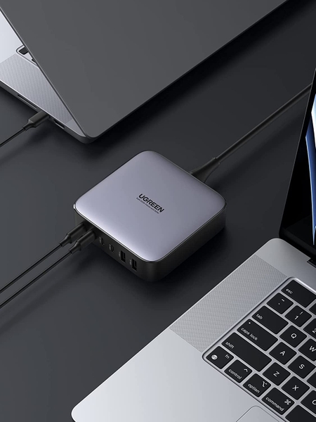 Sạc Nhanh GaN 200W UGREEN CD271 4 cổng USB-C, 2 cổng USB-A