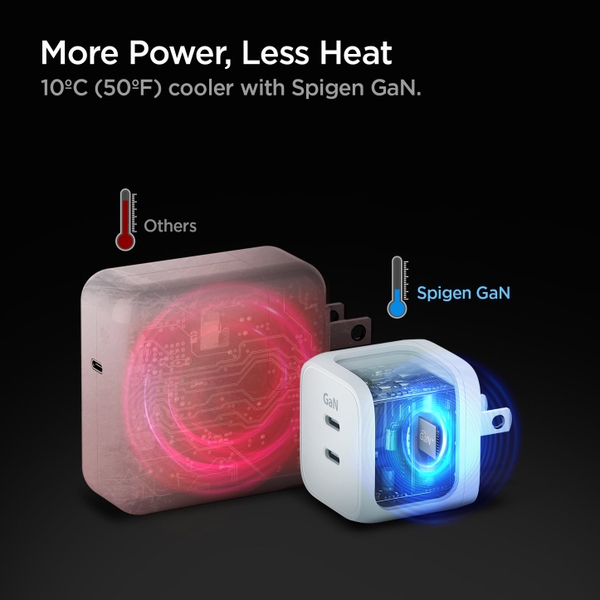 Sạc Nhanh SPIGEN Arcstation Wall Charger 35W GAN - ACH03713
