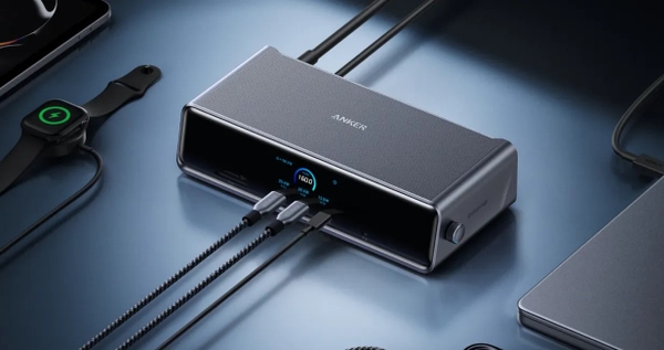 Trạm Sạc Anker Prime 160W 14 IN 1 Hỗ Trợ Triple Display & DisplayLink (Bộ chuyển đổi Hub) - A83B3