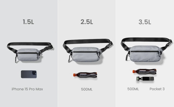 Túi đeo chéo Tomtoc Fashion Aviator T33 Chest Bag 3.5L – T33M1