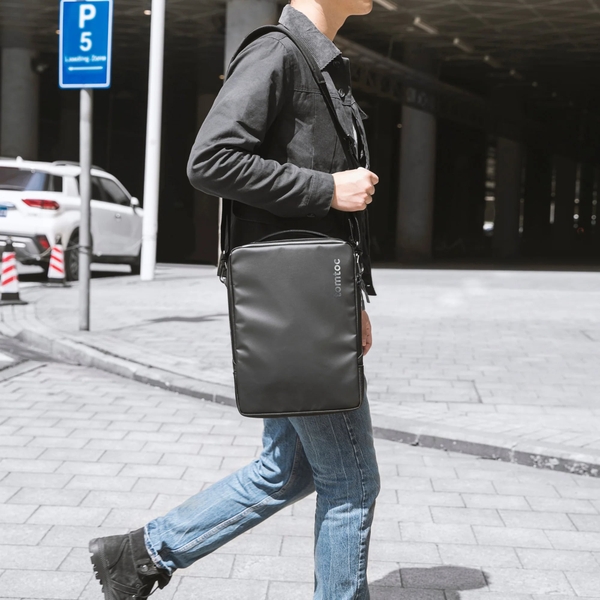 Túi đeo chéo Tomtoc Urban Codura Shoulder Bags cho Macbook 16 inch H14-E02D Black