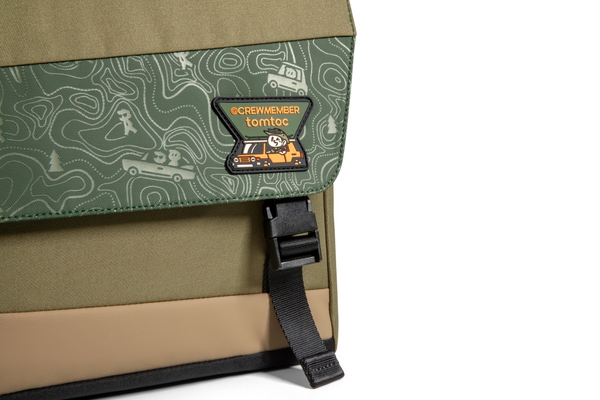 Túi đeo chéo TOMTOC (USA) Slash Shoulder Bag iPad 11inch Meteorite T27S1D1 / T27S1T1GC